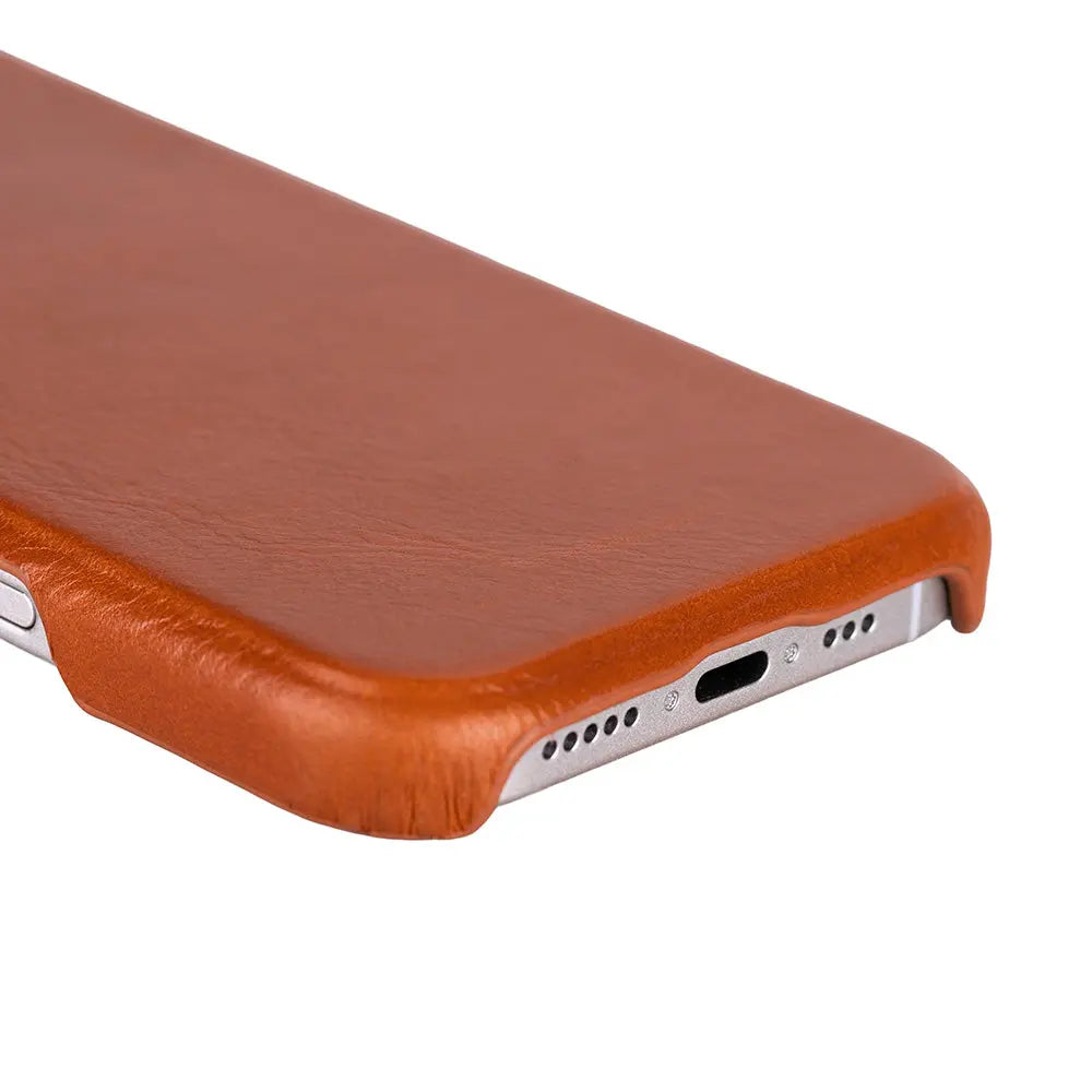 iPhone 17 Pro Full-Grain Leather Slim Case MagSafe – Ultimate Jacket Series Mizuri Leather