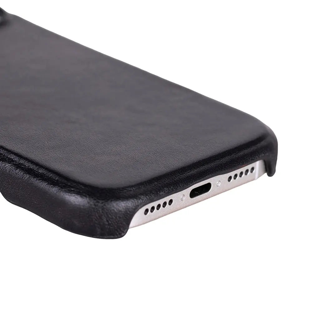 iPhone 17 Full-Grain Leather Slim Case MagSafe – Ultimate Jacket Series Mizuri Leather