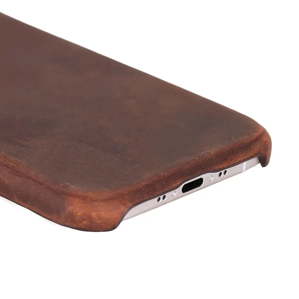 iPhone 17 Air Full-Grain Leather Slim Case MagSafe – Ultimate Jacket Series Mizuri Leather