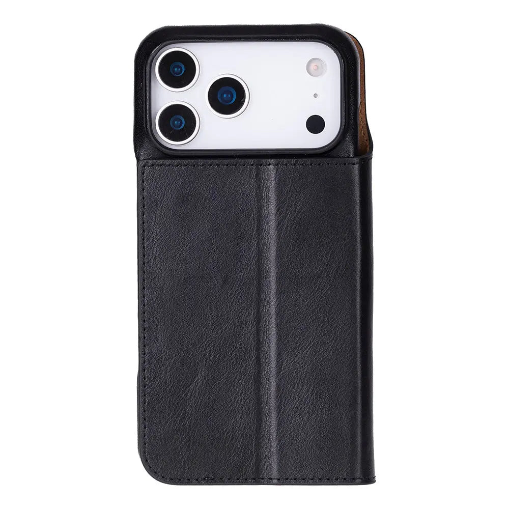 iPhone 17 Pro Genuine Leather Folio Case – Sonat Series Mizuri Leather
