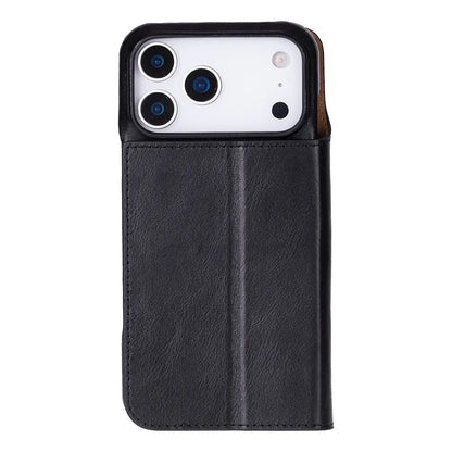 iPhone 17 Pro Genuine Leather Folio Case – Sonat Series Mizuri Leather