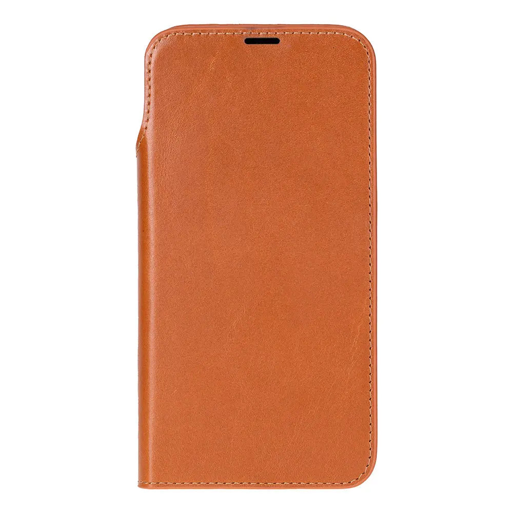 iPhone 17 Pro Genuine Leather Folio Case – Sonat Series Mizuri Leather