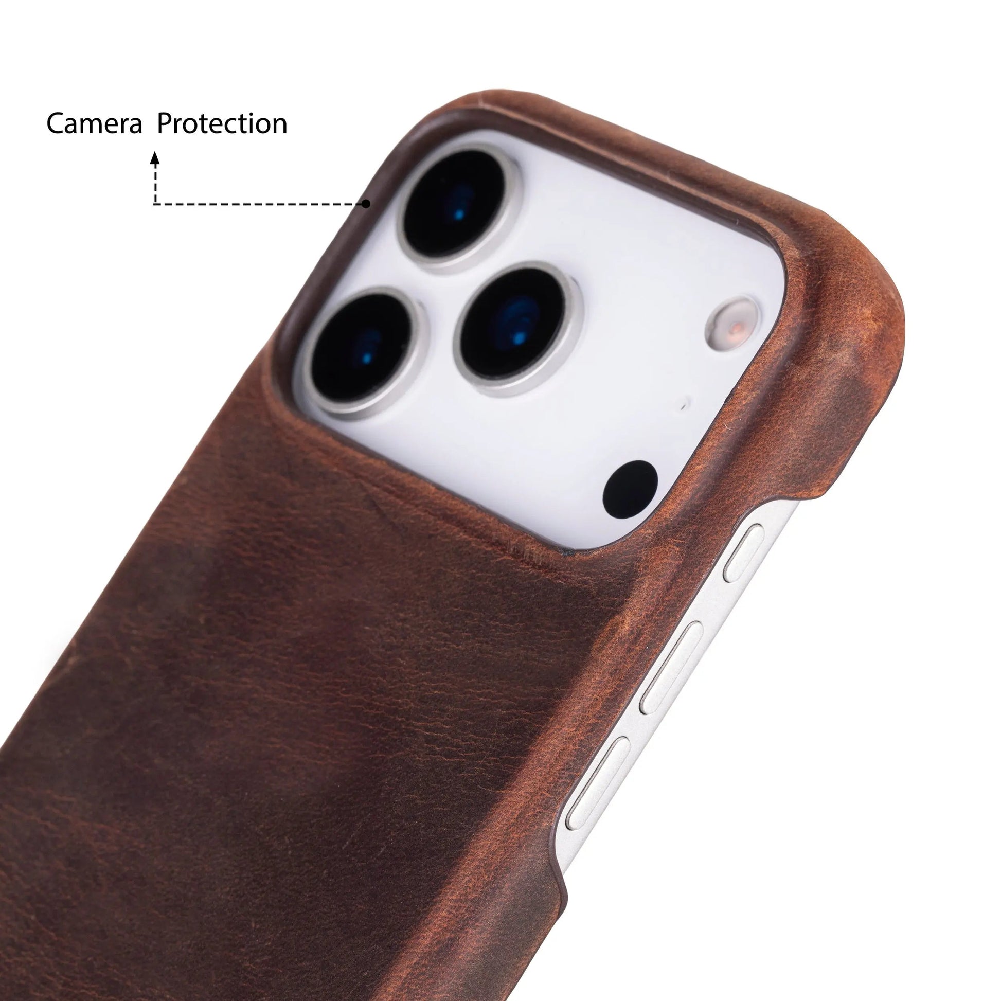 iPhone 17 Pro Full-Grain Leather Slim Case MagSafe – Ultimate Jacket Series Mizuri Leather