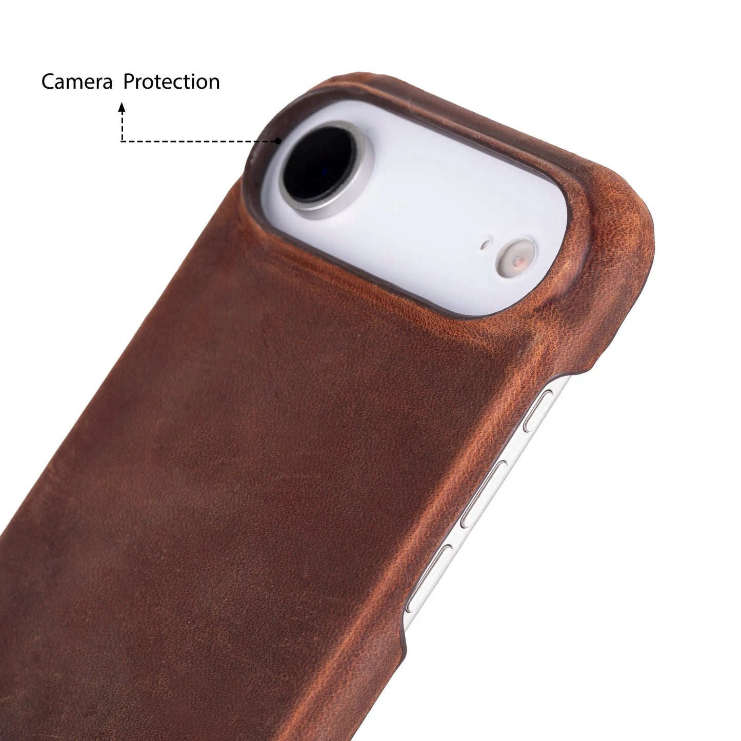 iPhone 17 Air Full-Grain Leather Slim Case MagSafe – Ultimate Jacket Series Mizuri Leather