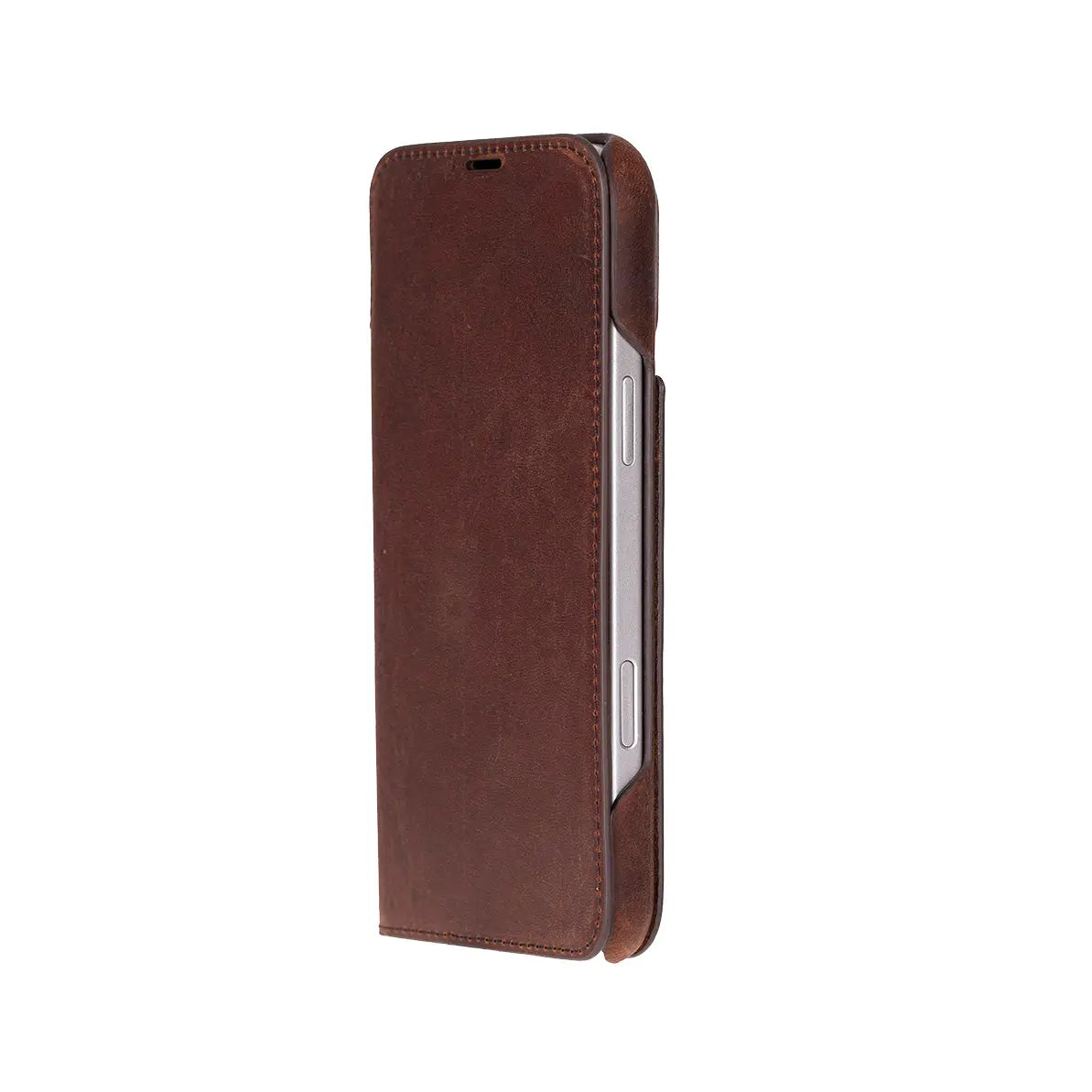 iPhone 17 Air Genuine Leather Folio Case – Sonat Series Mizuri Leather