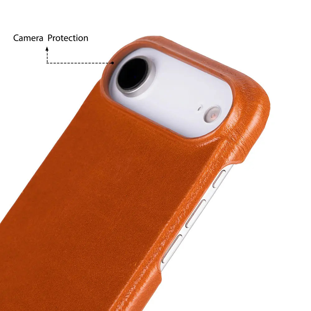 iPhone 17 Air Full-Grain Leather Slim Case MagSafe – Ultimate Jacket Series Mizuri Leather
