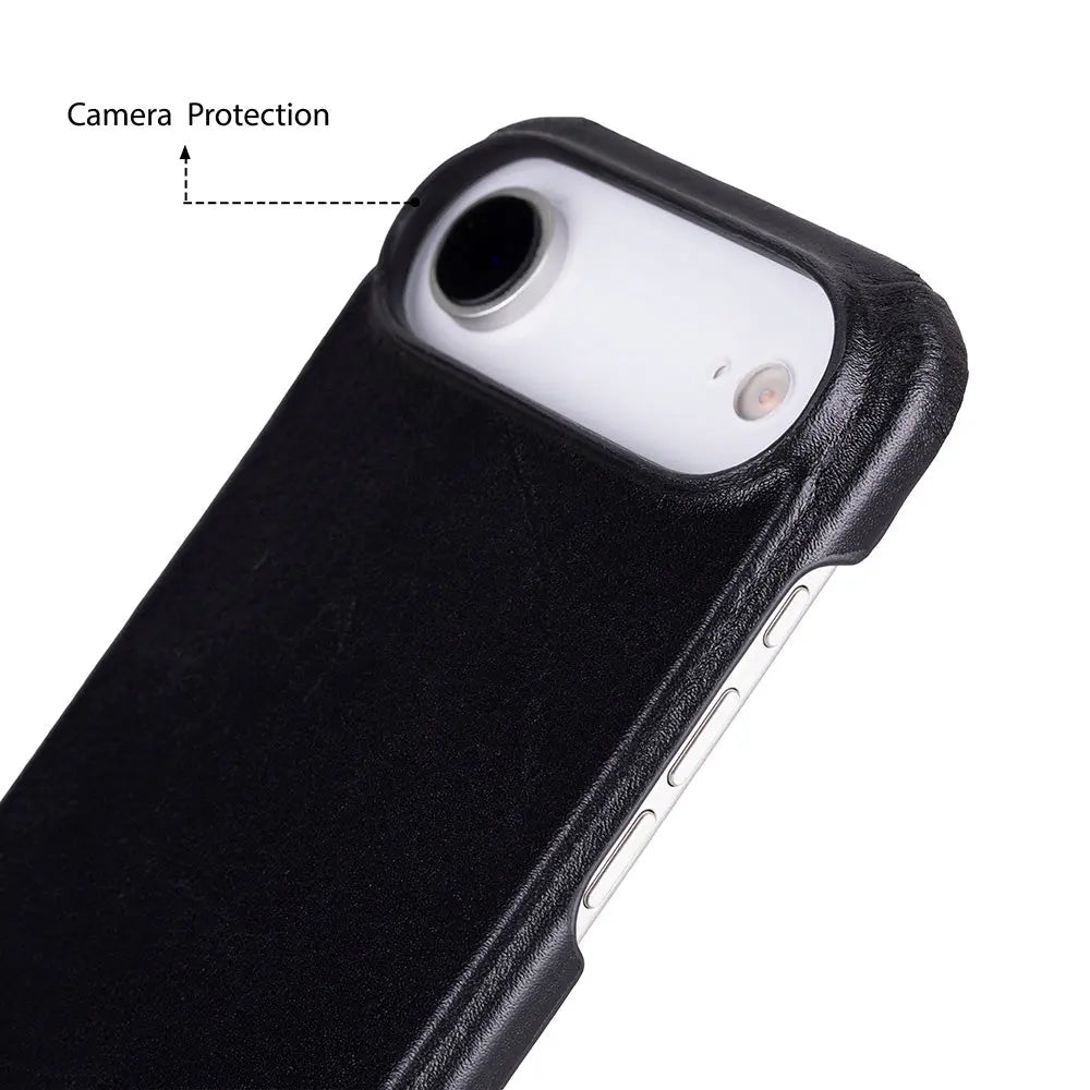 iPhone 17 Air Full-Grain Leather Slim Case MagSafe – Ultimate Jacket Series Mizuri Leather