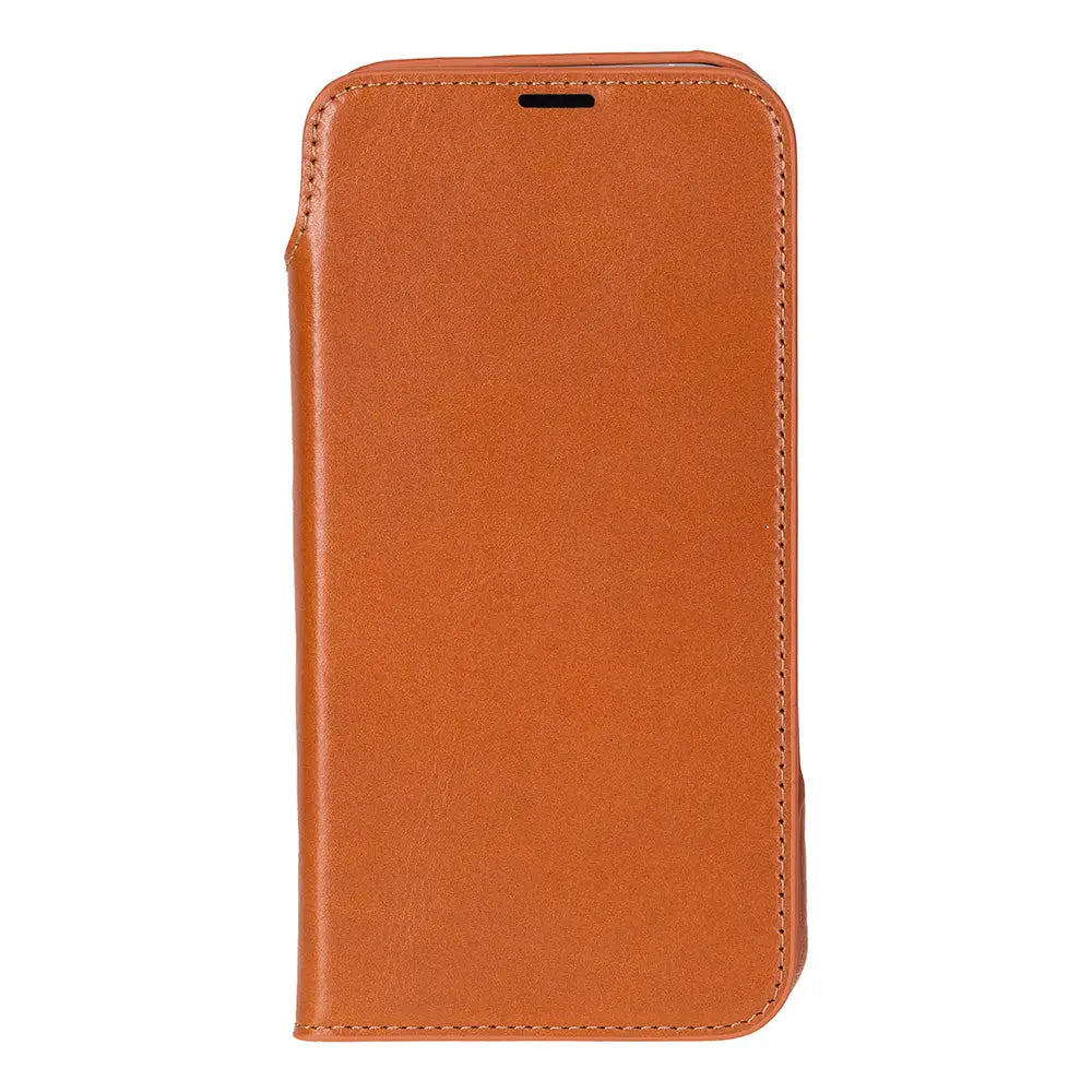 iPhone 17 Air Genuine Leather Folio Case – Sonat Series Mizuri Leather