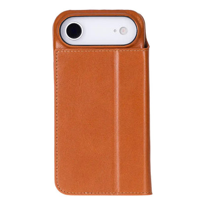 iPhone 17 Air Genuine Leather Folio Case – Sonat Series Mizuri Leather