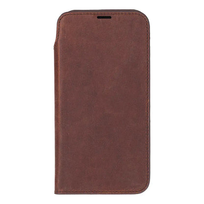 iPhone 17 Air Genuine Leather Folio Case – Sonat Series Mizuri Leather