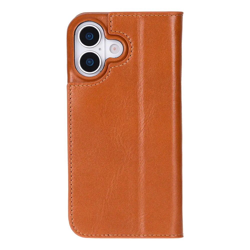 iPhone 17 Genuine Leather Folio Case – Sonat Series Mizuri Leather