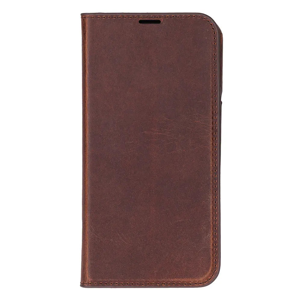 iPhone 17 Genuine Leather Folio Case – Sonat Series Mizuri Leather