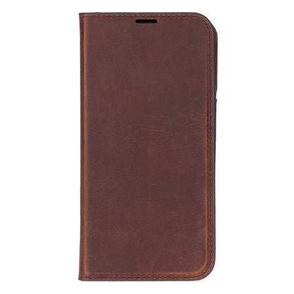 iPhone 17 Genuine Leather Folio Case – Sonat Series Mizuri Leather