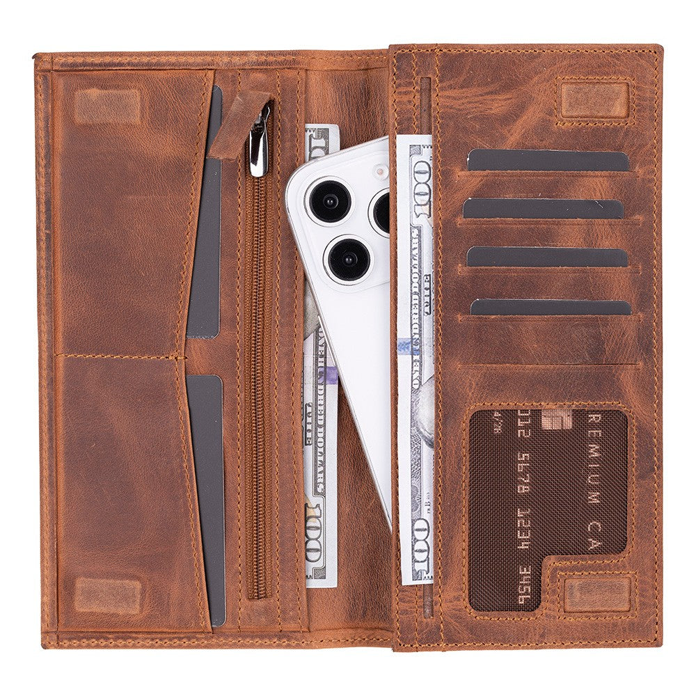 Tenuta Leather Universal Wallet Mizuri Leather