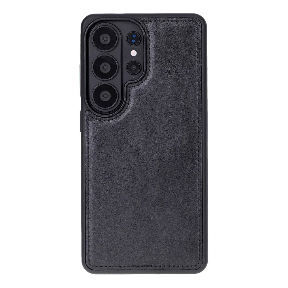 Magic Samsung Galaxy S26 Ultra Detachable Leather Wallet Case – Genuine Leather Phone Case for Everyday Carry | Minimal & Handcrafted Mizuri Leather