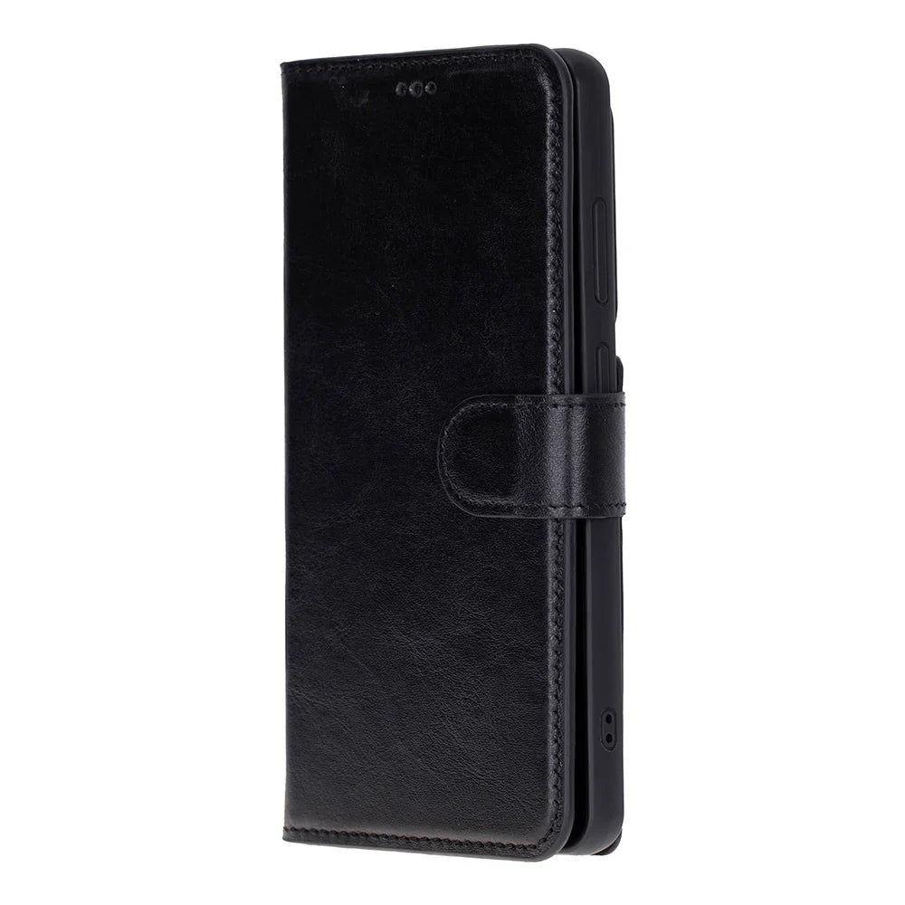 Magic Samsung Galaxy S26 Ultra Detachable Leather Wallet Case – Genuine Leather Phone Case for Everyday Carry | Minimal & Handcrafted Mizuri Leather