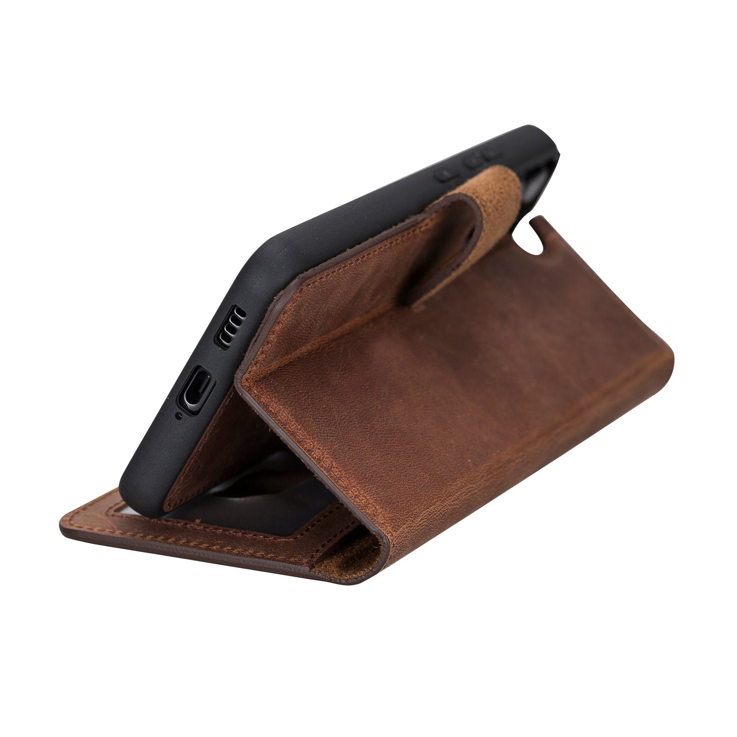 Samsung Galaxy S23 Plus Leather Wallet Case Detachable RFID – Magic Mizuri Leather