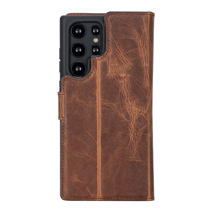 Samsung Galaxy S23 Plus Leather Wallet Case Detachable RFID – Magic Mizuri Leather
