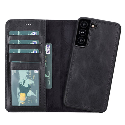 Samsung Galaxy S22 Plus Leather Wallet Case Detachable RFID – Magic Mizuri Leather