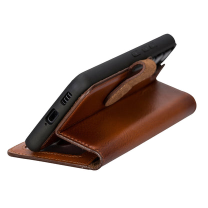 Samsung Galaxy S22 Plus Leather Wallet Case Detachable RFID – Magic Mizuri Leather