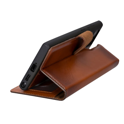 Samsung Galaxy S23 Leather Wallet Case Detachable RFID – Magic Mizuri Leather