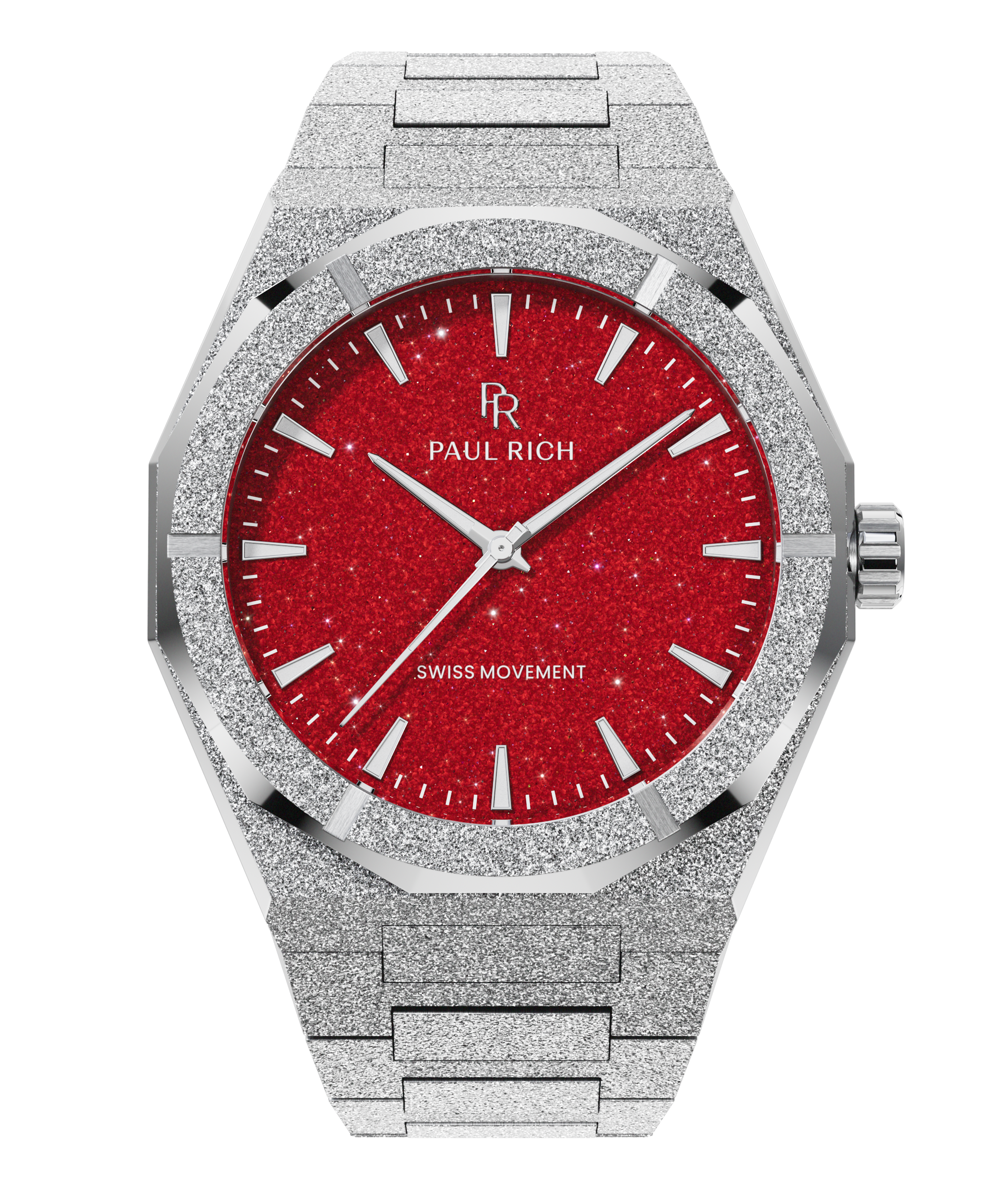 Frosted Star Dust II Silver Red Paul Rich US
