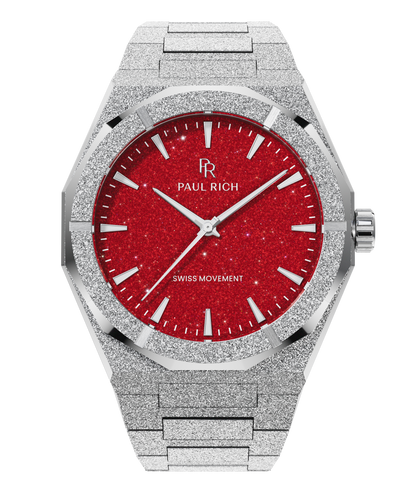 Frosted Star Dust II Silver Red Paul Rich US