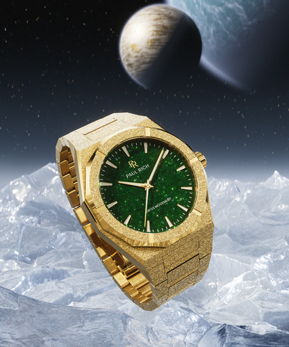 Frosted Star Dust II Gold Green Paul Rich US