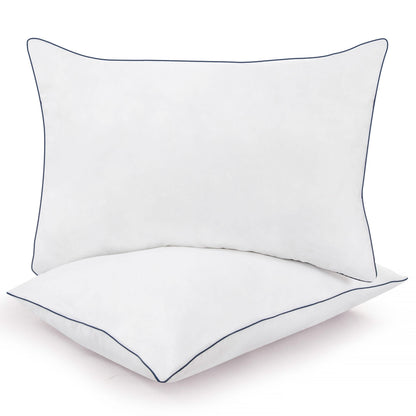 2-Pack: Royale Linens  Gusseted Pillows Soft Hotel Quality DailySale