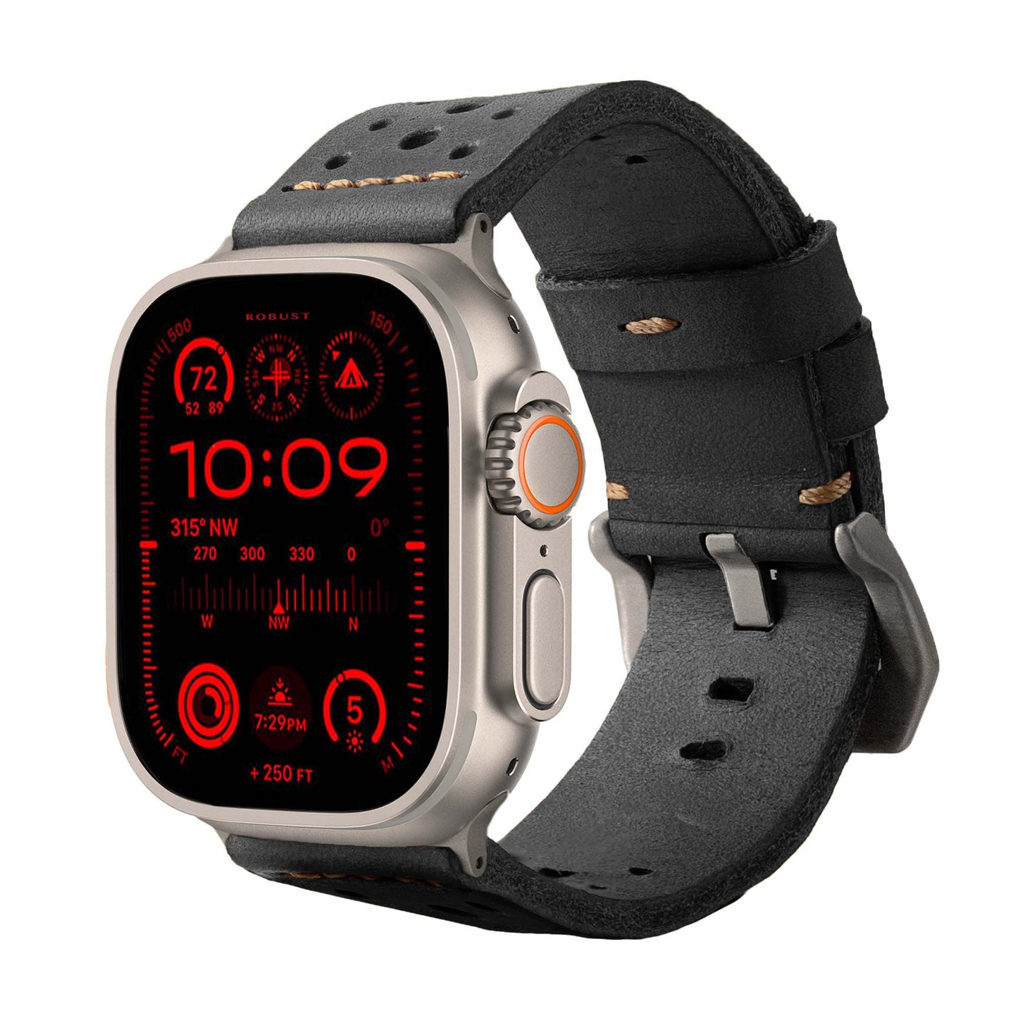 Racing Leather Strap Robust