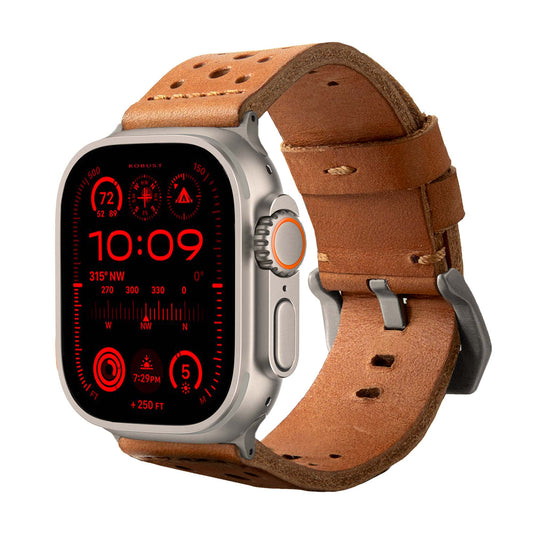 Racing Leather Strap Robust