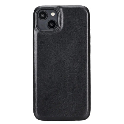 iPhone 15 Genuine Leather Slim Case MagSafe – Rock Cover Series Mizuri Leather