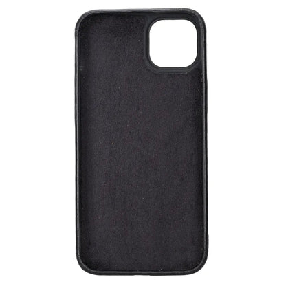 iPhone 15 Genuine Leather Slim Case MagSafe – Rock Cover Series Mizuri Leather