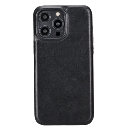 iPhone 15 Pro Max Genuine Leather Slim Case MagSafe – Rock Cover Series Mizuri Leather