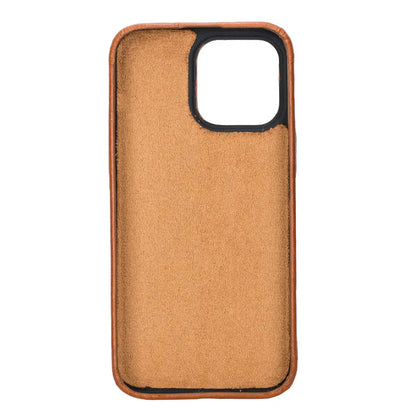 iPhone 15 Pro Genuine Leather Slim Case MagSafe – Rock Cover Series Mizuri Leather