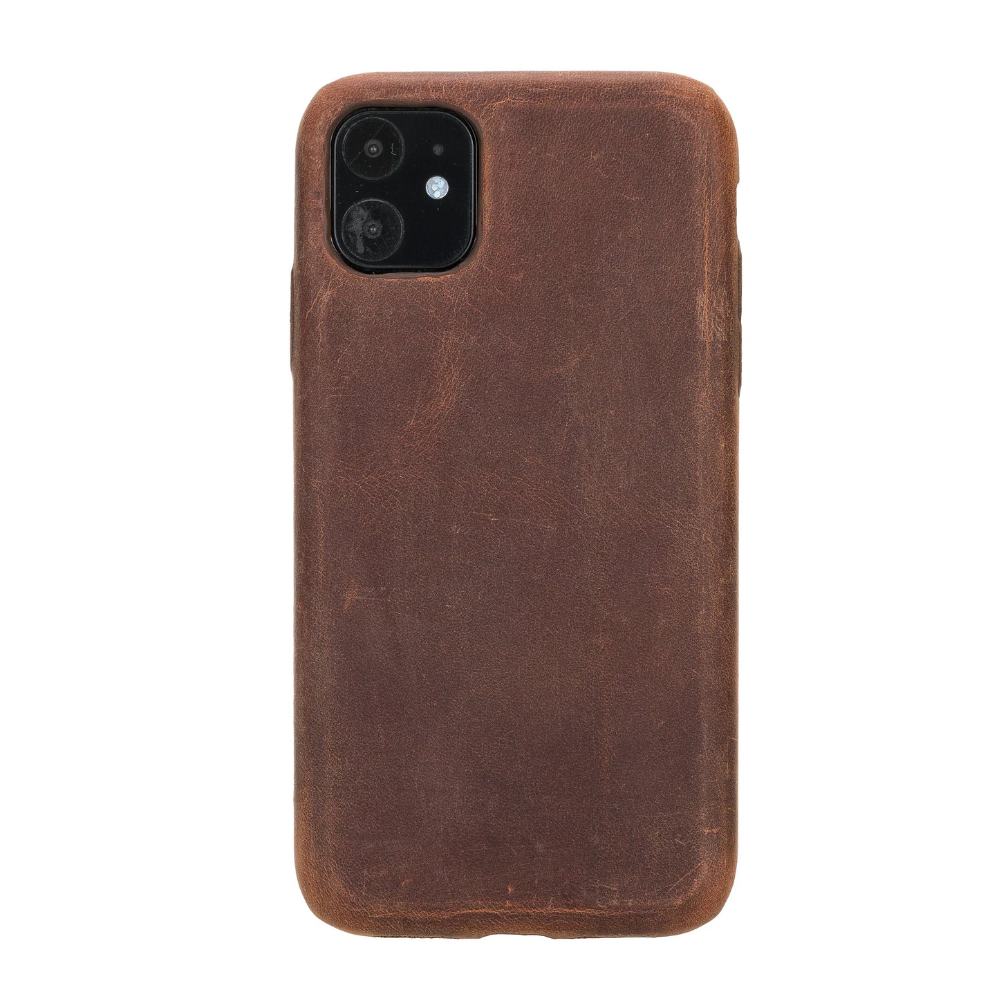 iPhone 11 Genuine Leather Slim Case – Rock Cover Mizuri Leather