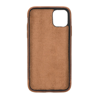 iPhone 11 Genuine Leather Slim Case – Rock Cover Mizuri Leather