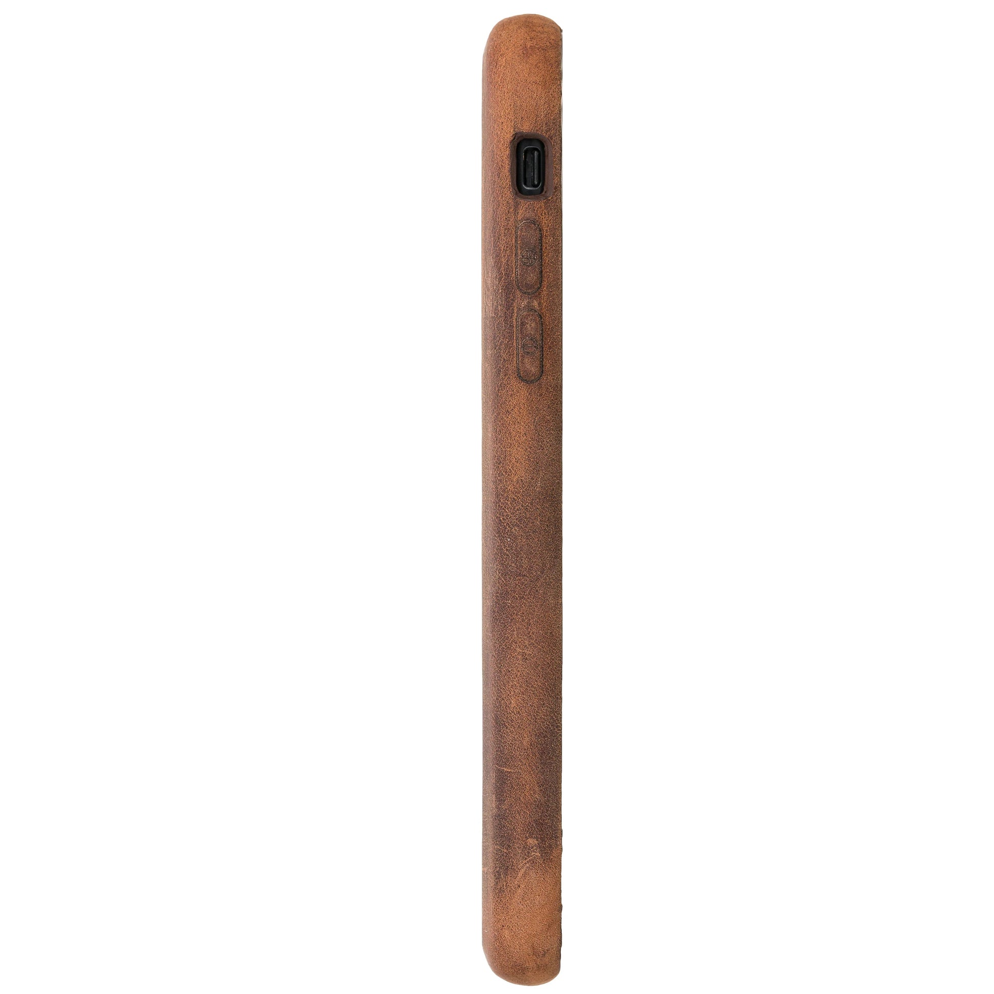 iPhone 11 Genuine Leather Slim Case – Rock Cover Mizuri Leather