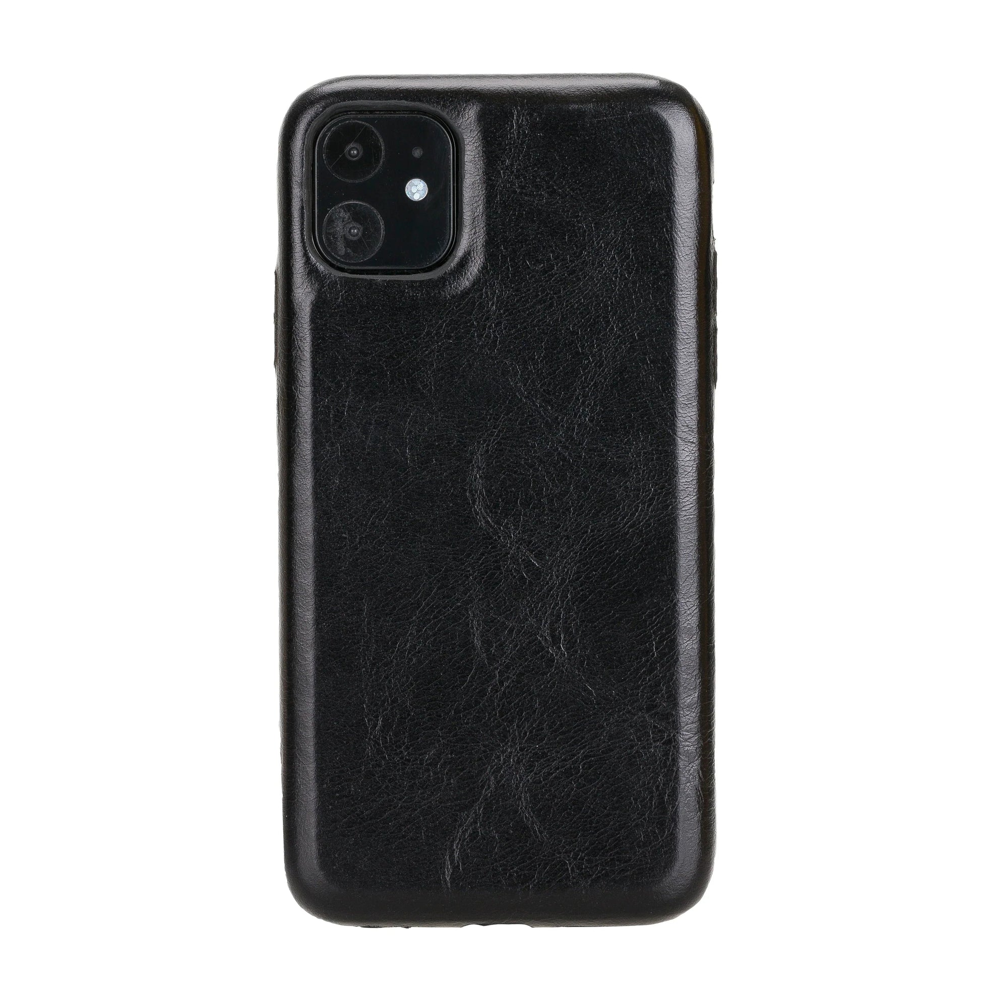 iPhone 11 Genuine Leather Slim Case – Rock Cover Mizuri Leather