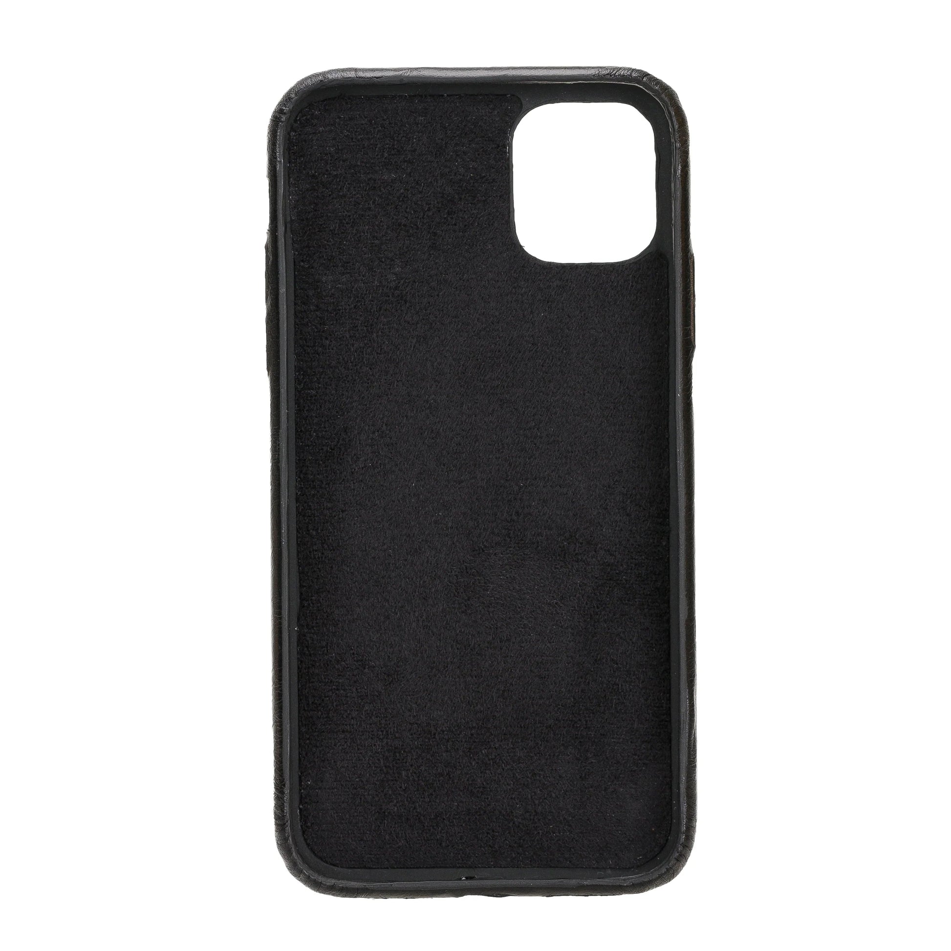 iPhone 11 Genuine Leather Slim Case – Rock Cover Mizuri Leather