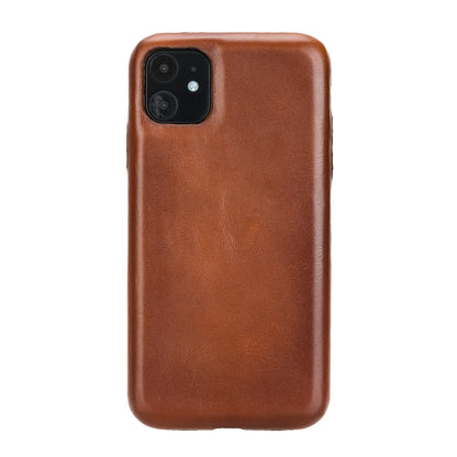 iPhone 11 Genuine Leather Slim Case – Rock Cover Mizuri Leather
