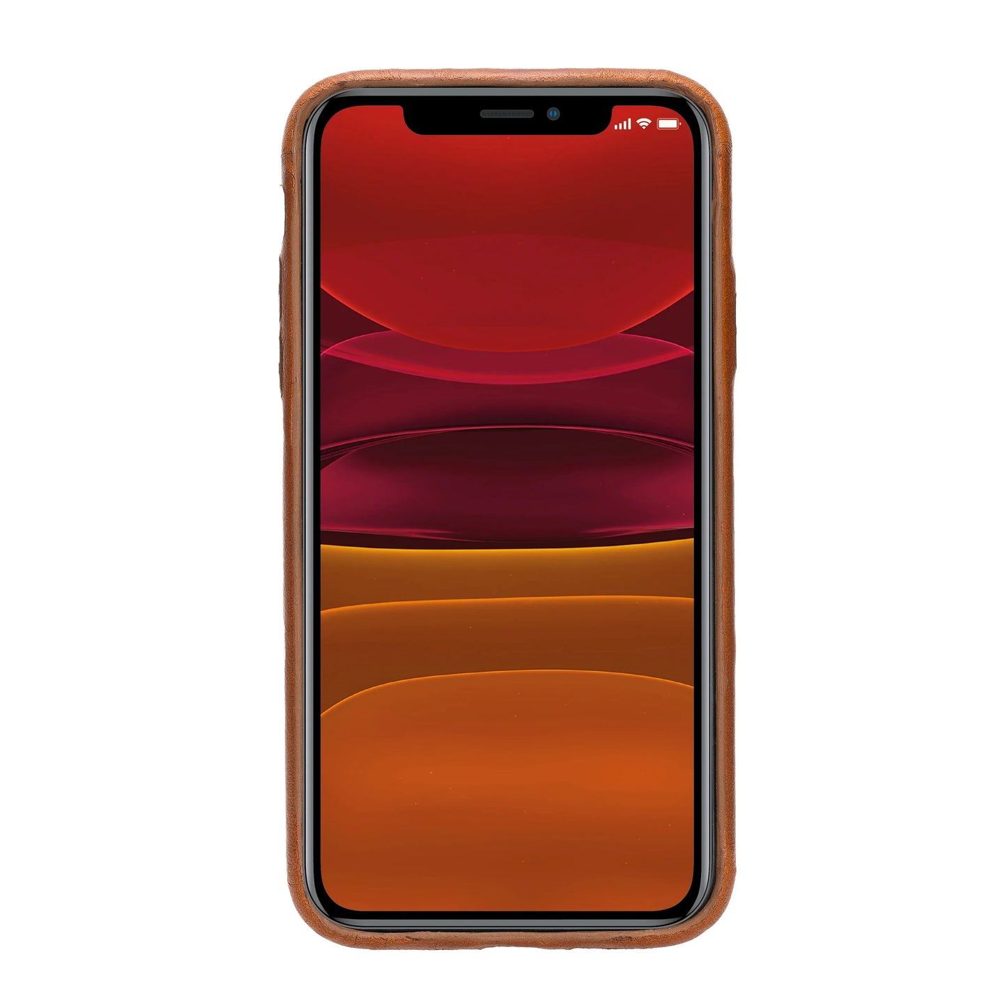iPhone 11 Genuine Leather Slim Case – Rock Cover Mizuri Leather