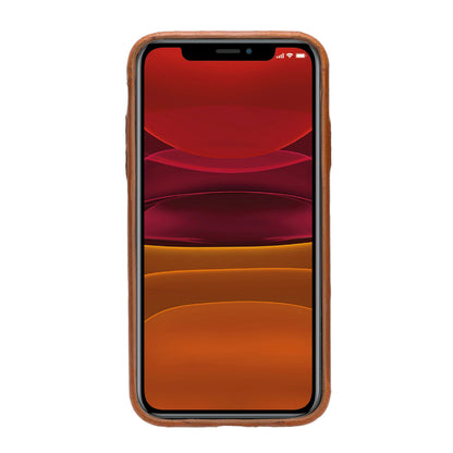 iPhone 11 Genuine Leather Slim Case – Rock Cover Mizuri Leather