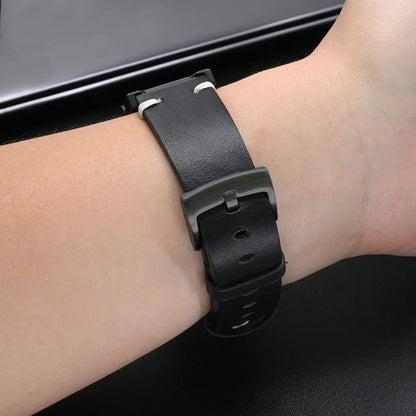 Garmin Leather Soft Strap - Premium Comfort Band BandsCo Straps