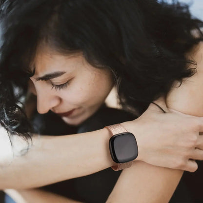 Fitbit Versa & Sense Silicone Bands - Lightweight Minimalist Design BandsCo Straps