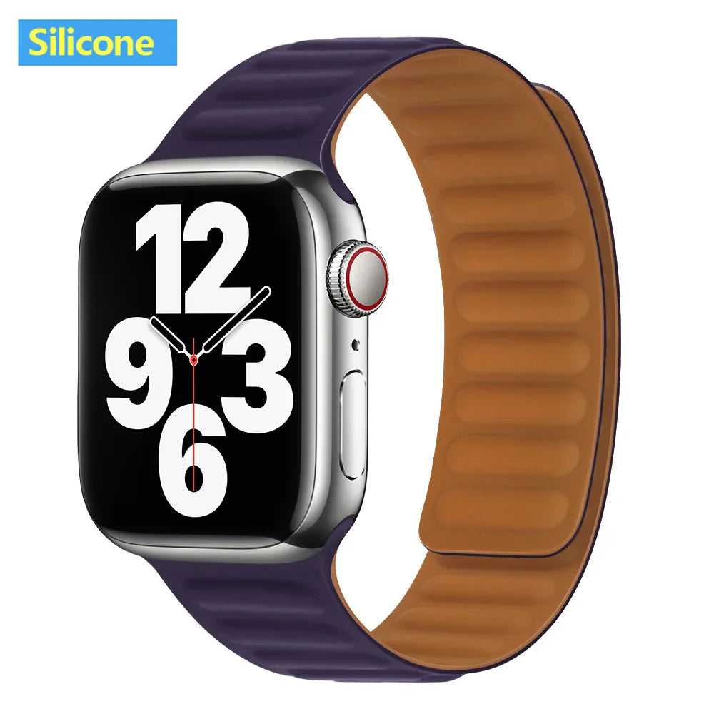 Apple Watch Leather Band - Premium Magnetic Loop Strap BandsCo Straps