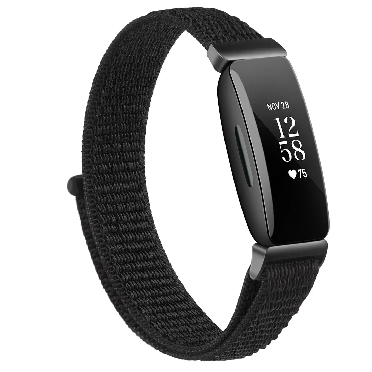 Fitbit Inspire 2, 1, HR Nylon Velcro Band - Versatile Strap BandsCo Straps