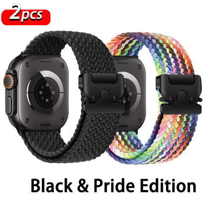 Apple Watch Parachute Strap - Braided Nylon, Breathable BandsCo Straps