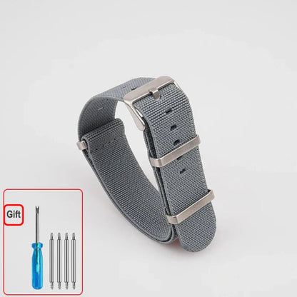 Polar Elastic Nylon Watch Band, NATO Strap for Polar Smartwatch, Waterproof BandsCo Straps