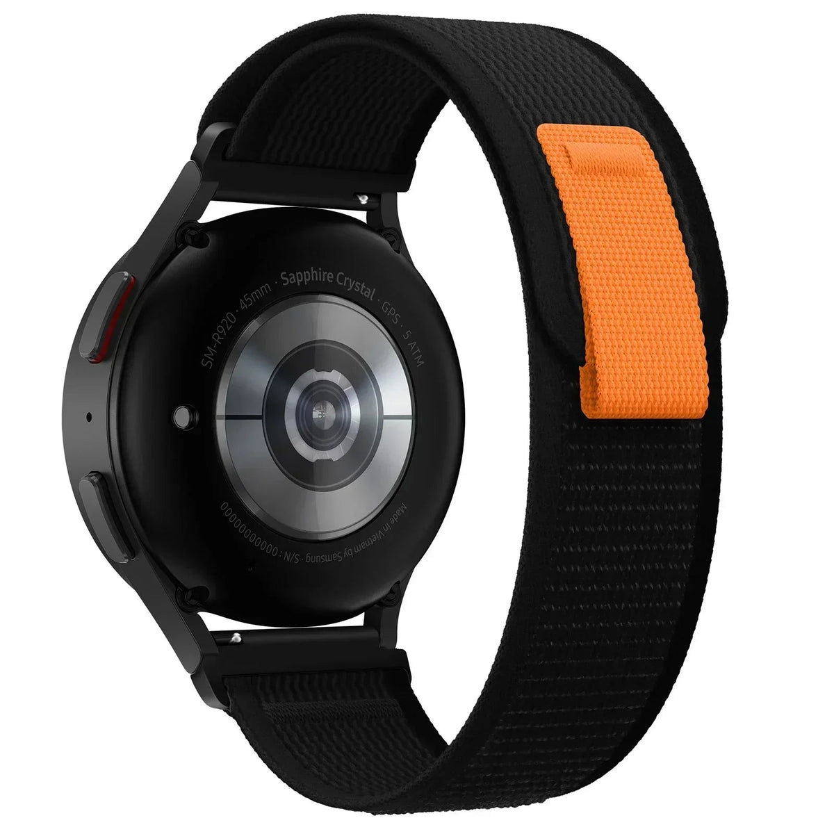 Polar Nylon Trail Loop Watch Band with Pull Tab BandsCo Straps